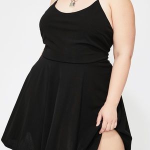 Plus Lux Dangerous Dame Mini dress